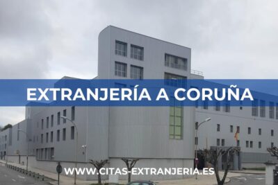 extranjeria A Coruna 1 Comisaría de Policía Nacional A Coruña