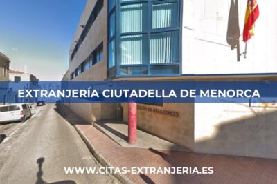 extranjeria Ciutadella de Menorca Comisaría de Policía Nacional Ciutadella de Menorca