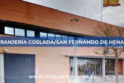 extranjeria Coslada Comisaría de Policía Nacional Coslada