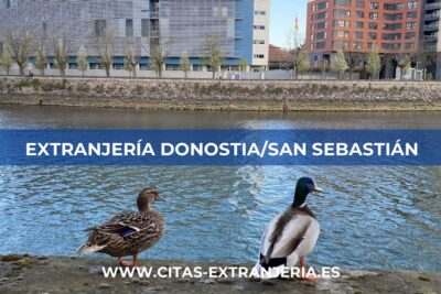 extranjeria DonostiaSan Sebastian Comisaría de Policía Nacional Donostia/San Sebastián