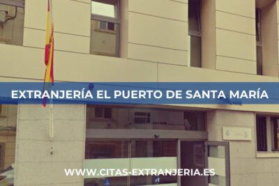 extranjeria El Puerto de Santa Maria Comisaría de Policía Nacional El Puerto de Santa María