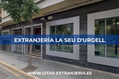 extranjeria La Seu dUrgell Dirección General de la Policía La Seu d'Urgell