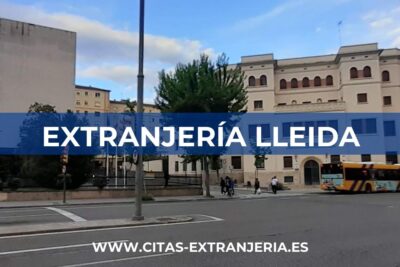 extranjeria Lleida 2 Comisaría Provincial Lleida