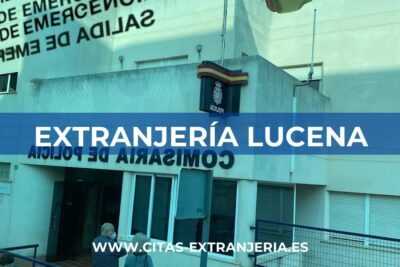 extranjeria Lucena Comisaría de Policía Nacional Lucena