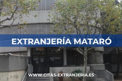 extranjeria Mataro Comisaría de Policía Nacional Mataró