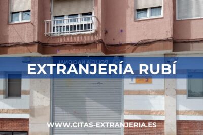 extranjeria Rubi Comisaría de Policía Nacional Rubí
