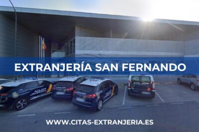 extranjeria San Fernando Dirección General de la Policía San Fernando