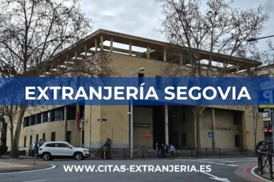 extranjeria Segovia 2 Extranjería en Segovia (Brigada Provincial de Extranjería y Fronteras)